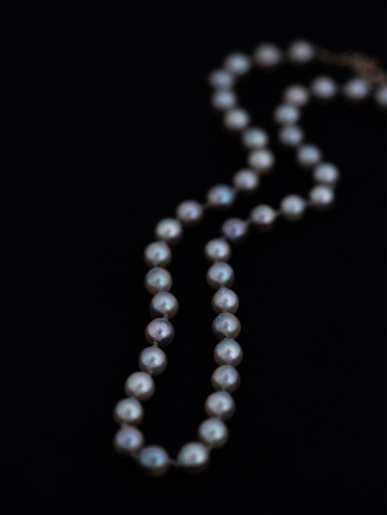 Pearl Necklace _ LABO 24SSN01 – mederu jewelry