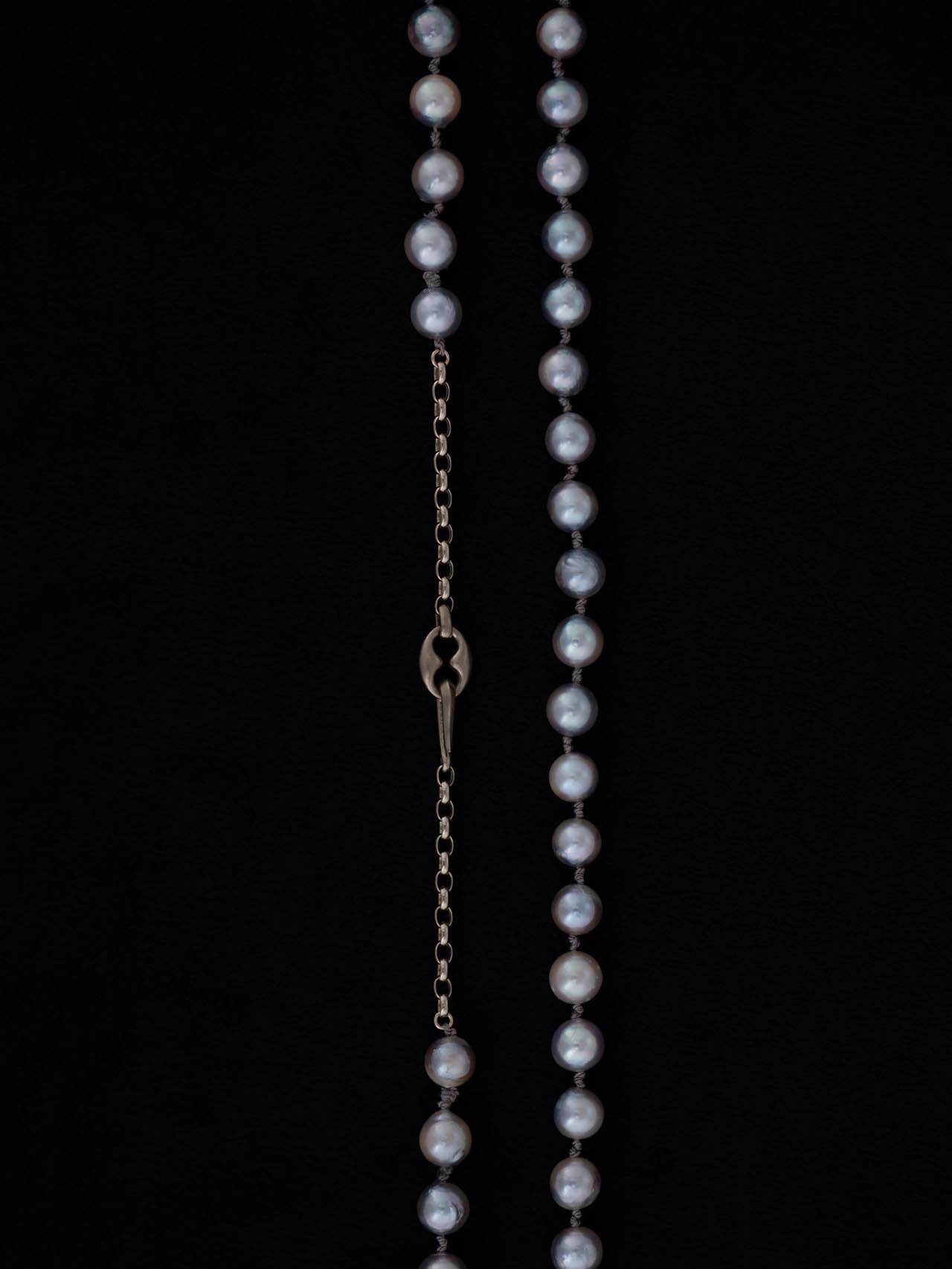Pearl Necklace _ LABO 24SSN05 – mederu jewelry