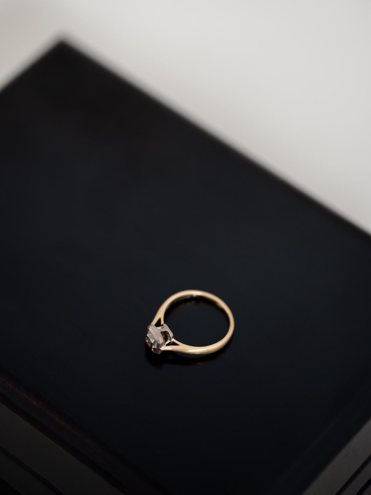 Old cut diamond ring _ 24AWR06 / 現品 – MEDERU