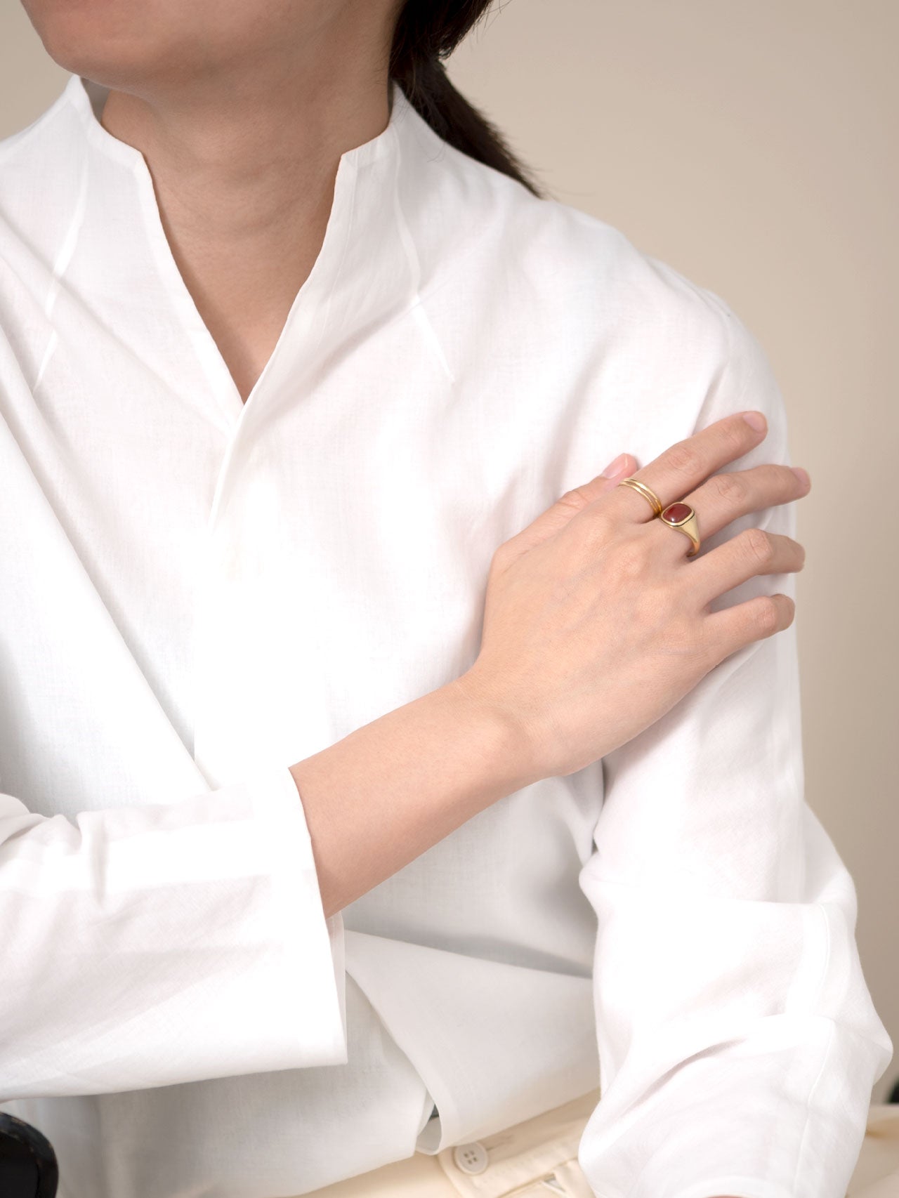 Jasper ring / 現品 – MEDERU