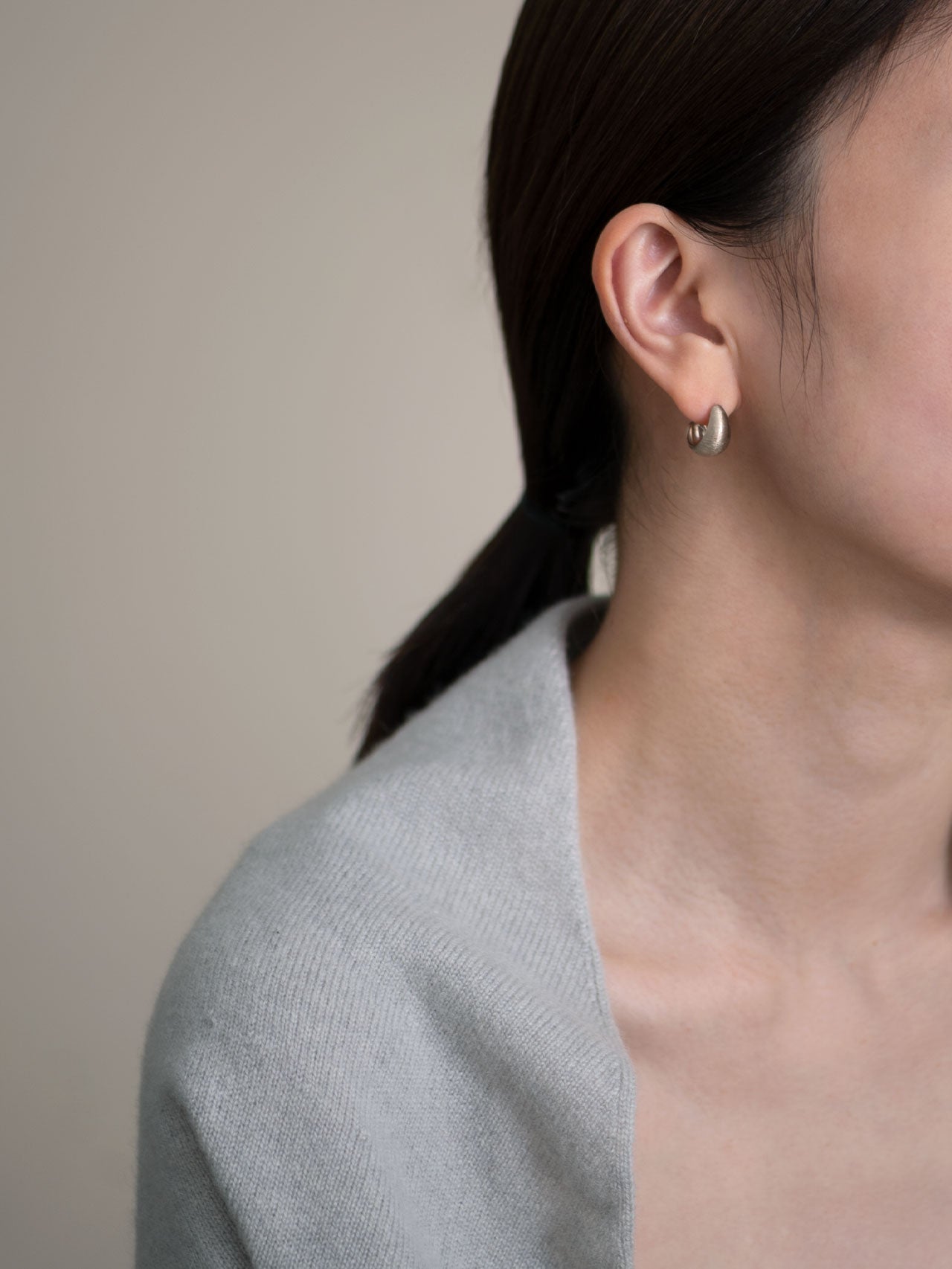 Nude dome pierce Ⅰ-silk- / 現品 – MEDERU
