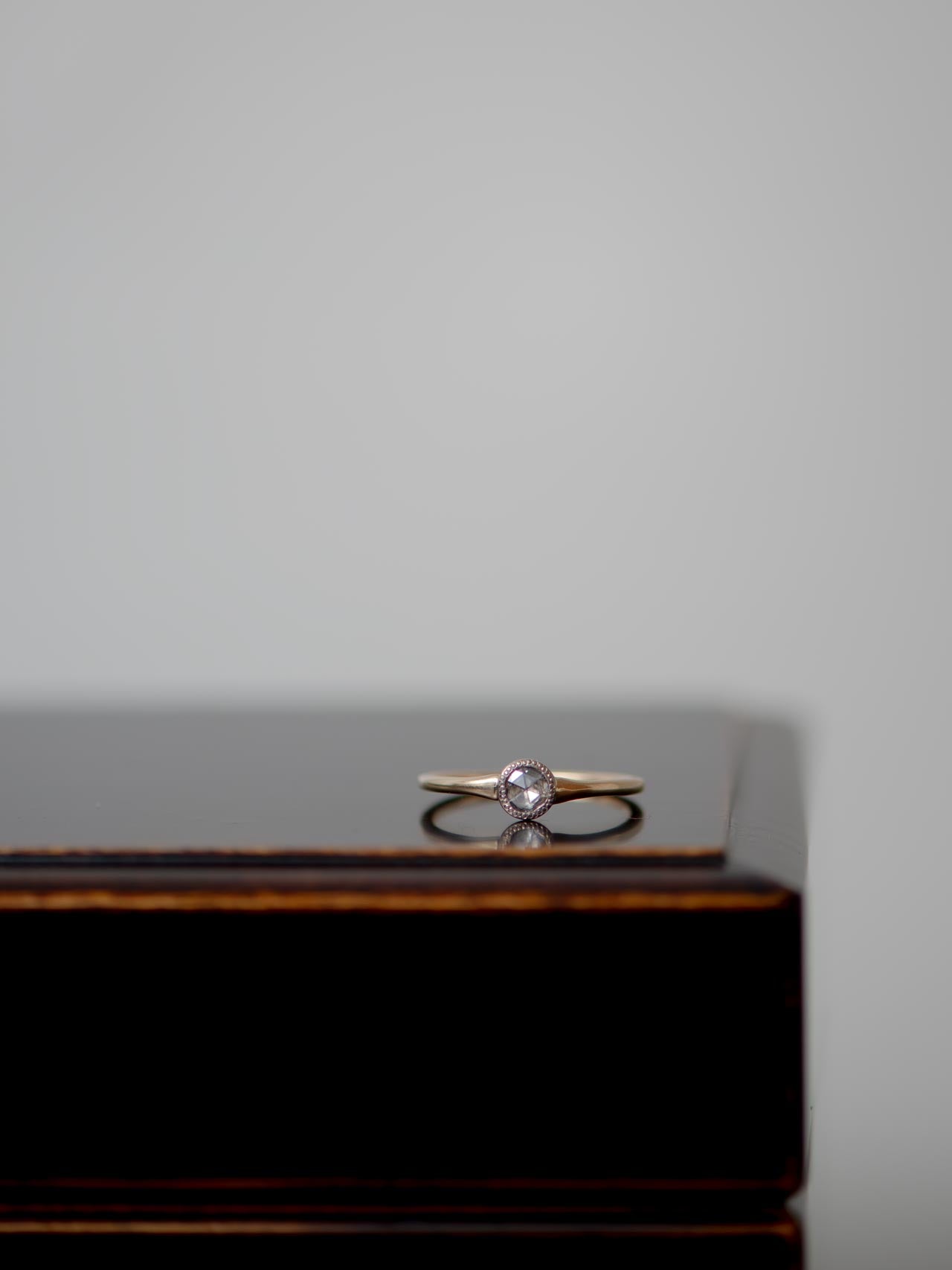 Rosier ring -milgrain- L / 現品 – MEDERU