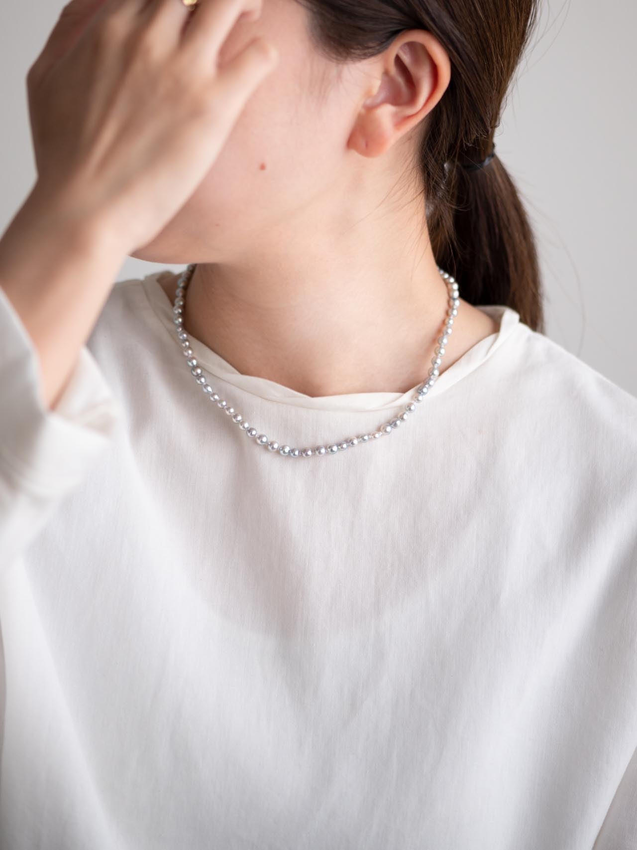 Pearl necklace / 現品 – mederu jewelry