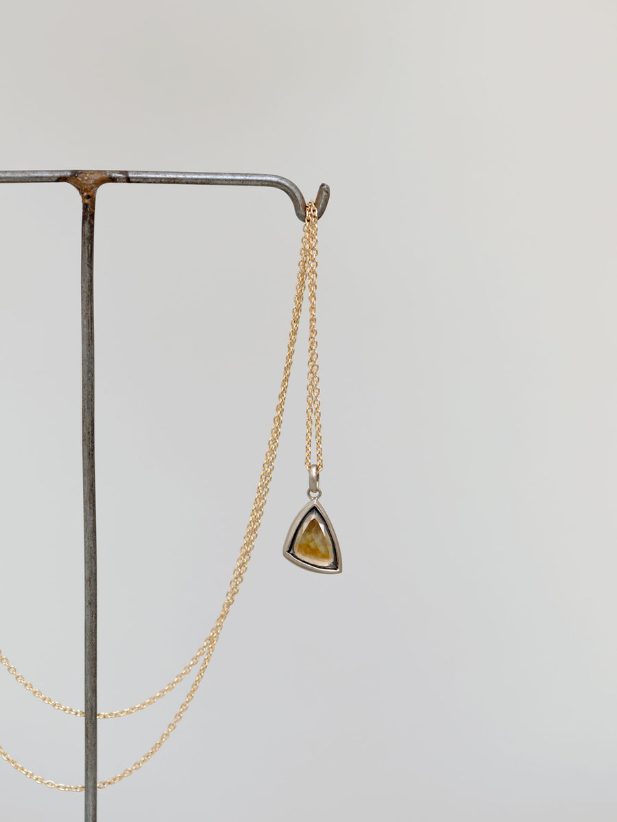 Old cut diamond necklace _ 23AWN01 / 現品