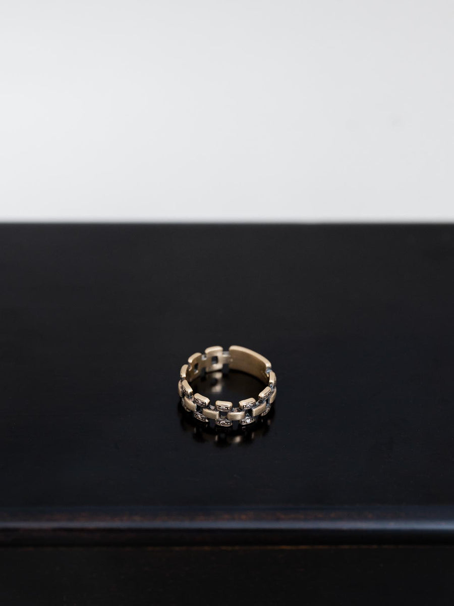 Chain diamond ring _ 24AWR01 / 現品