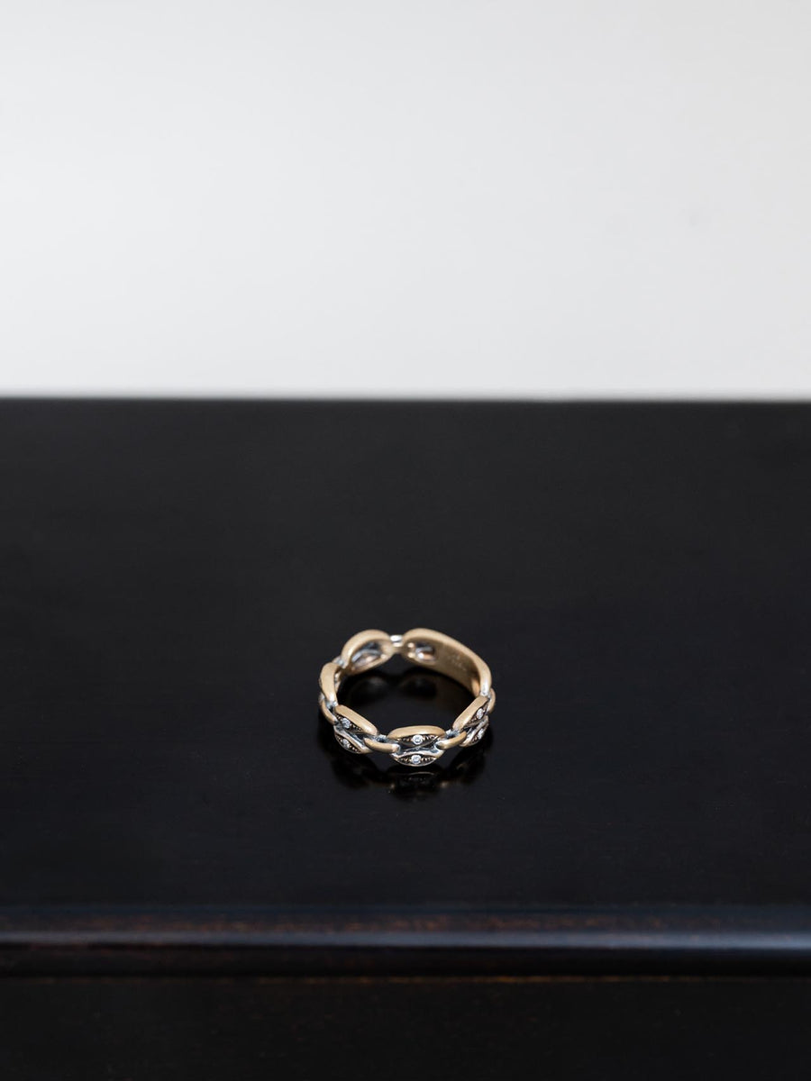 Chain diamond ring _ 24AWR03 / 現品