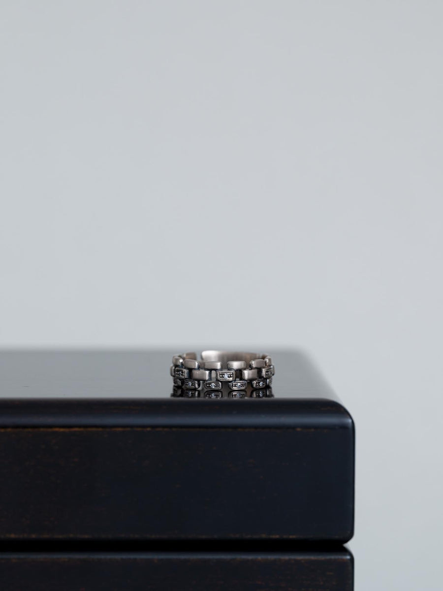 WG Chain diamond ring _ 24AWR04 / 現品