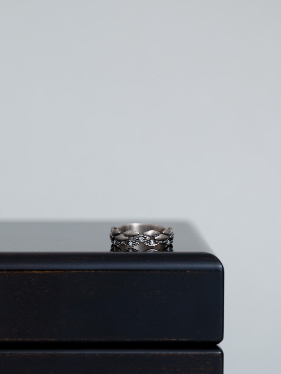 WG Chain diamond ring _ 24AWR05 / 現品