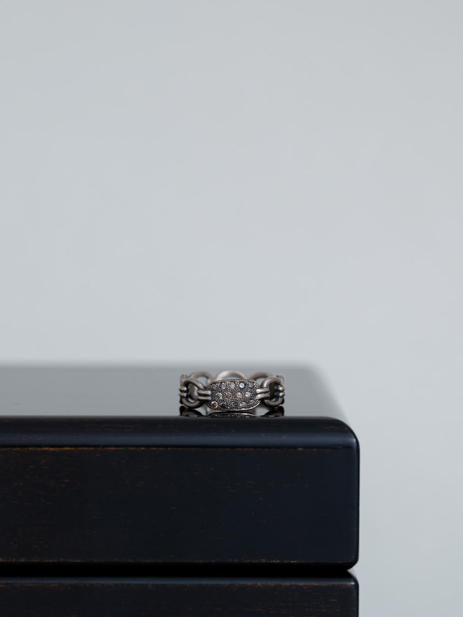 WG Chain diamond ring _ 24AWR08 / 現品