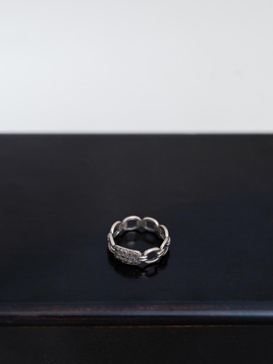 WG Chain diamond ring _ 24AWR08 / 現品