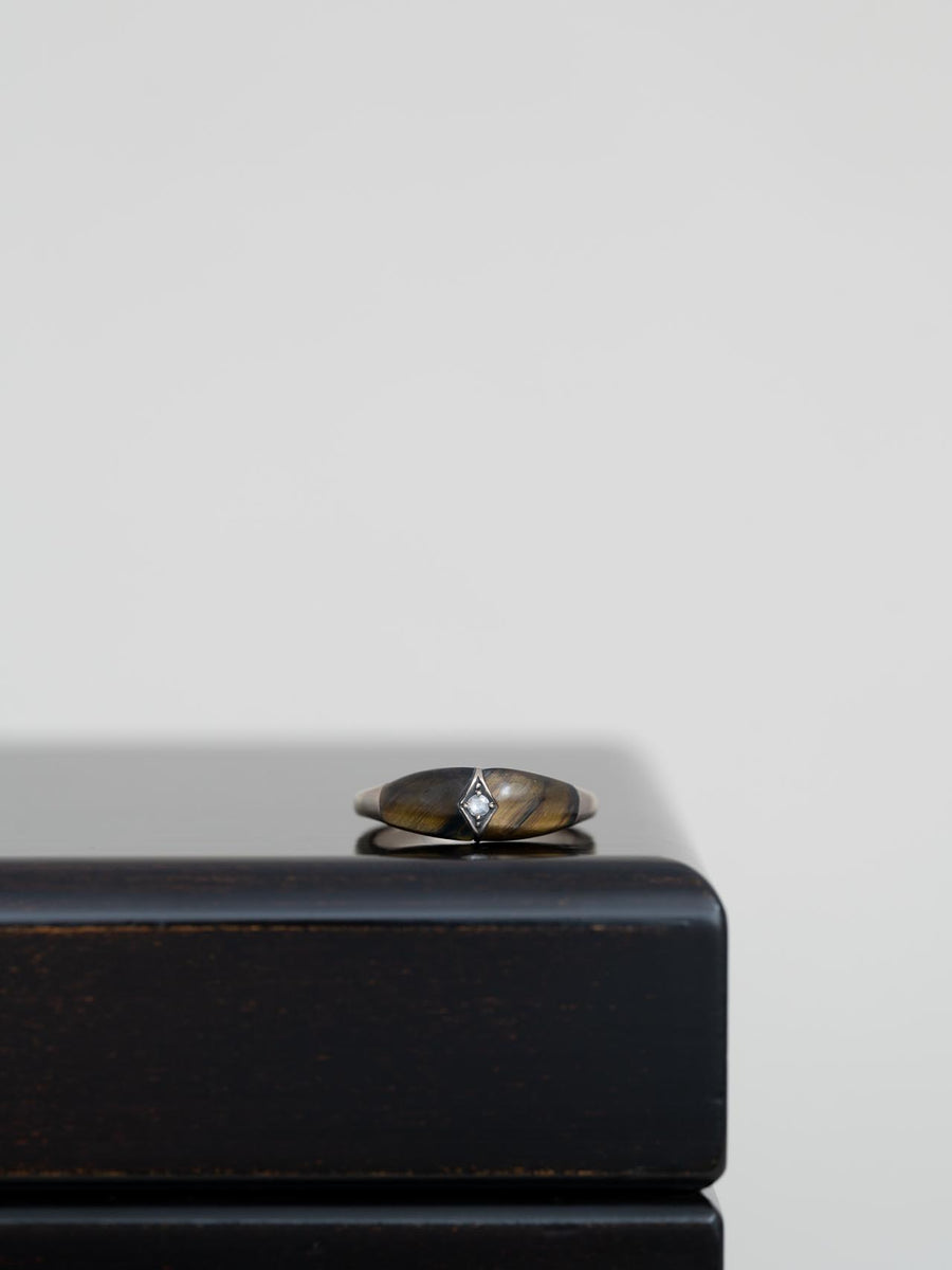 Tiger’s eye dome ring Ⅰ