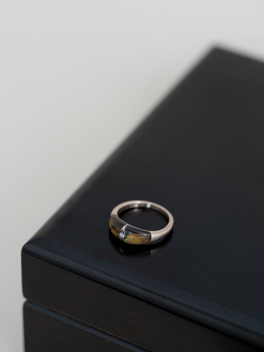 Tiger’s eye dome ring Ⅰ