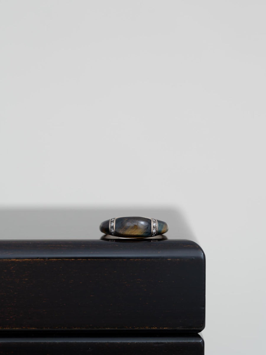 Tiger’s eye dome ring Ⅲ