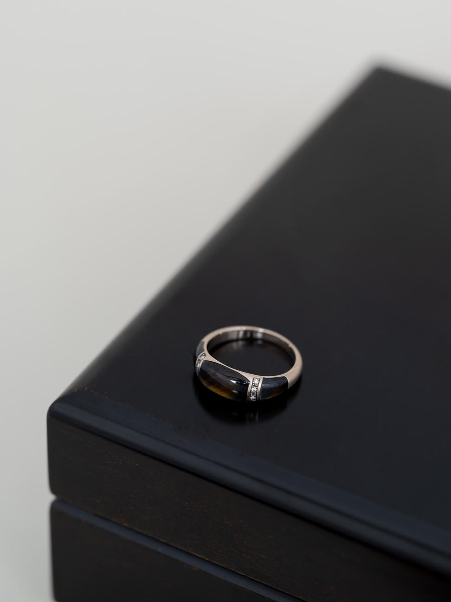 Tiger’s eye dome ring Ⅲ