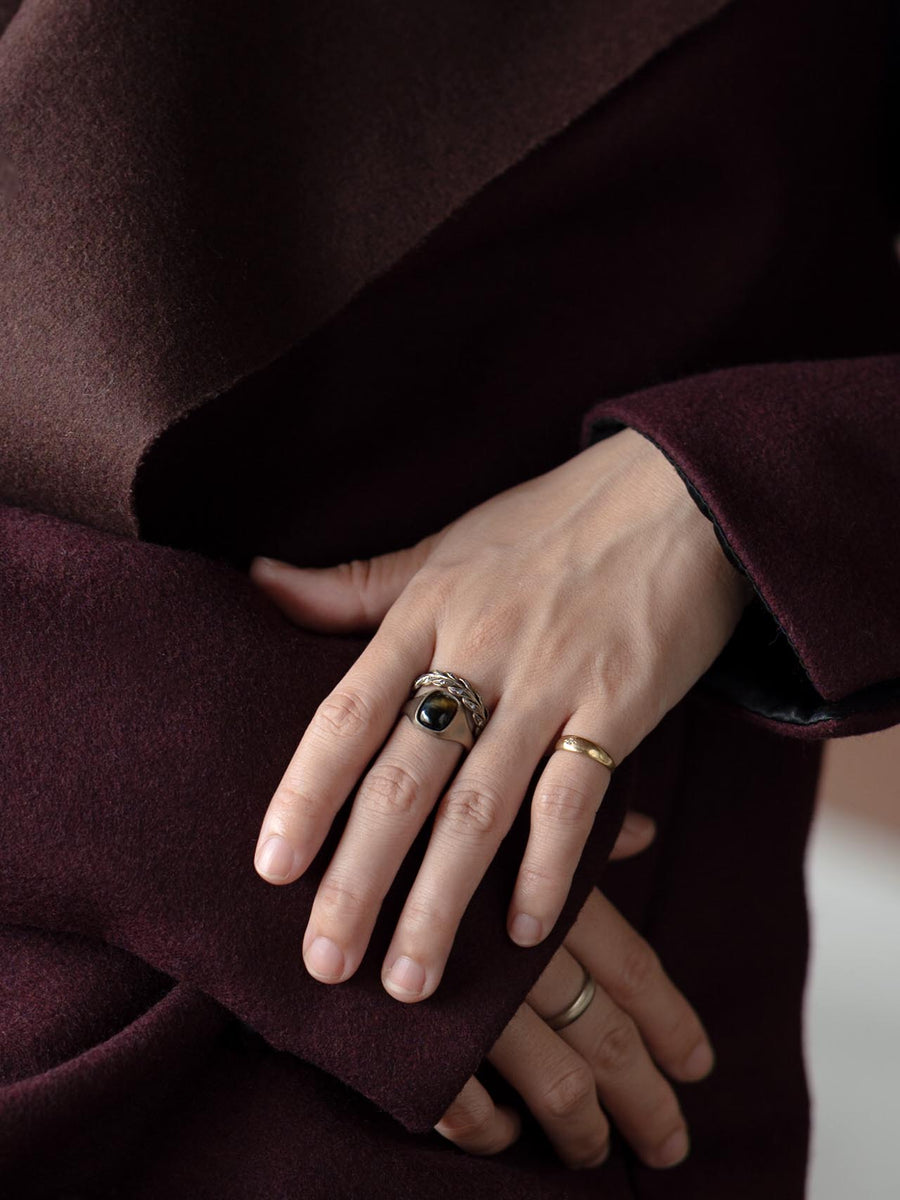 Tiger’s eye ring