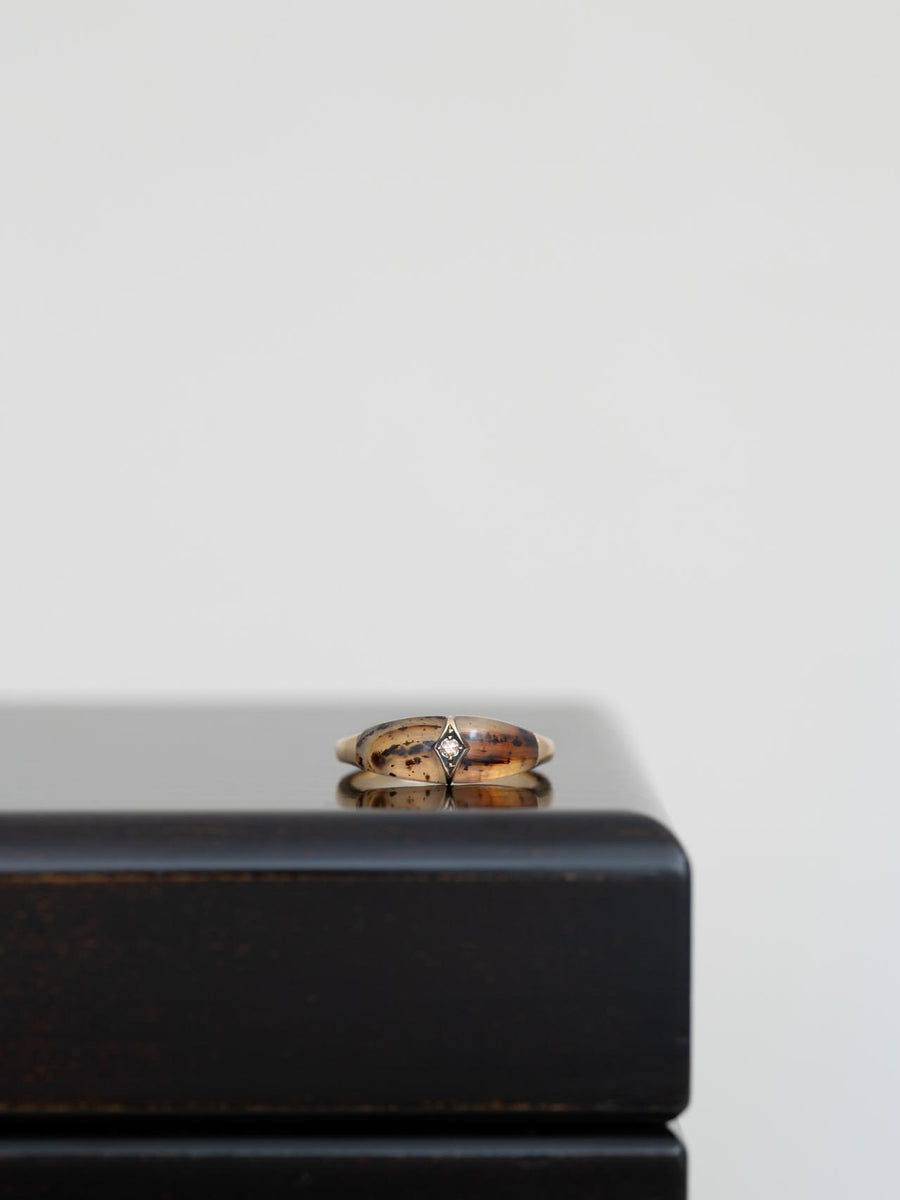 Agate dome ring Ⅰ