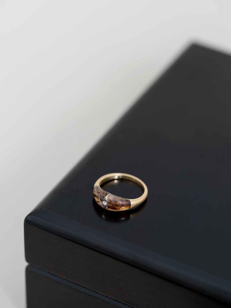 Agate dome ring Ⅰ