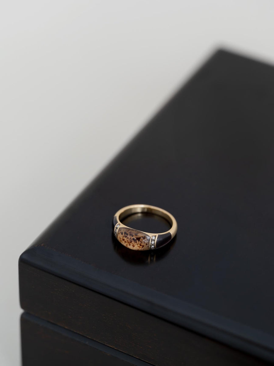 Agate dome ring Ⅲ