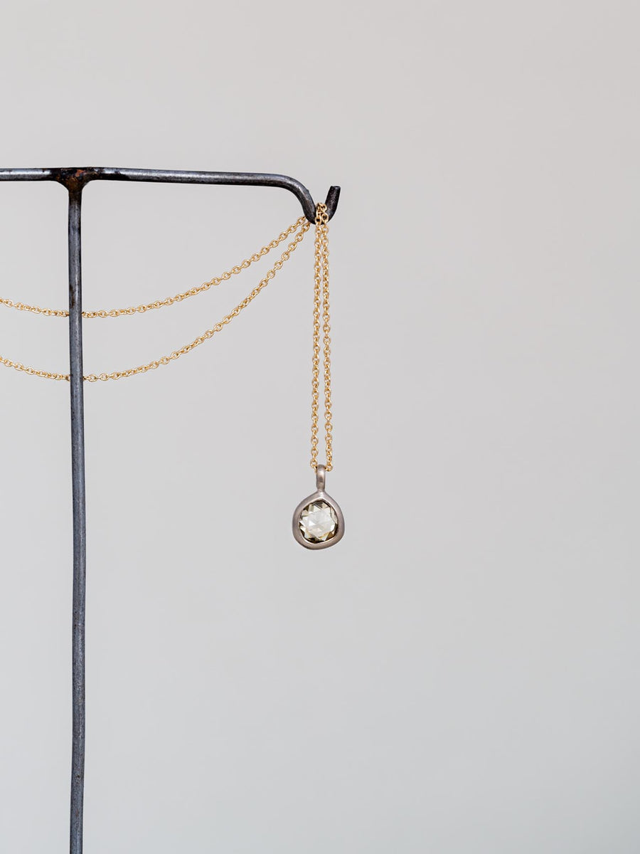 Old cut diamond necklace _ 24AWN05 / 現品