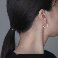 Nude carving hoop pierce Ⅱ / 現品 – MEDERU