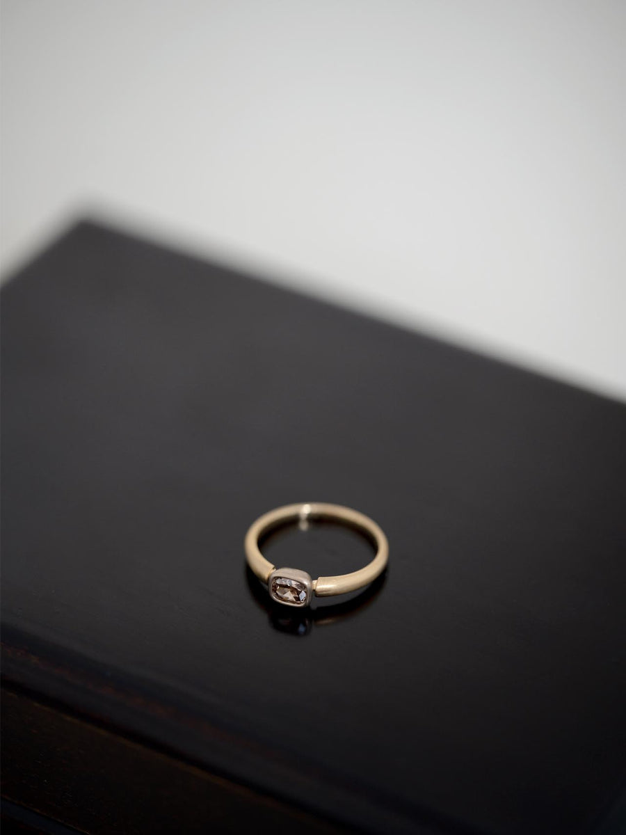 Old cut diamond ring _ 24AWR09 / 現品