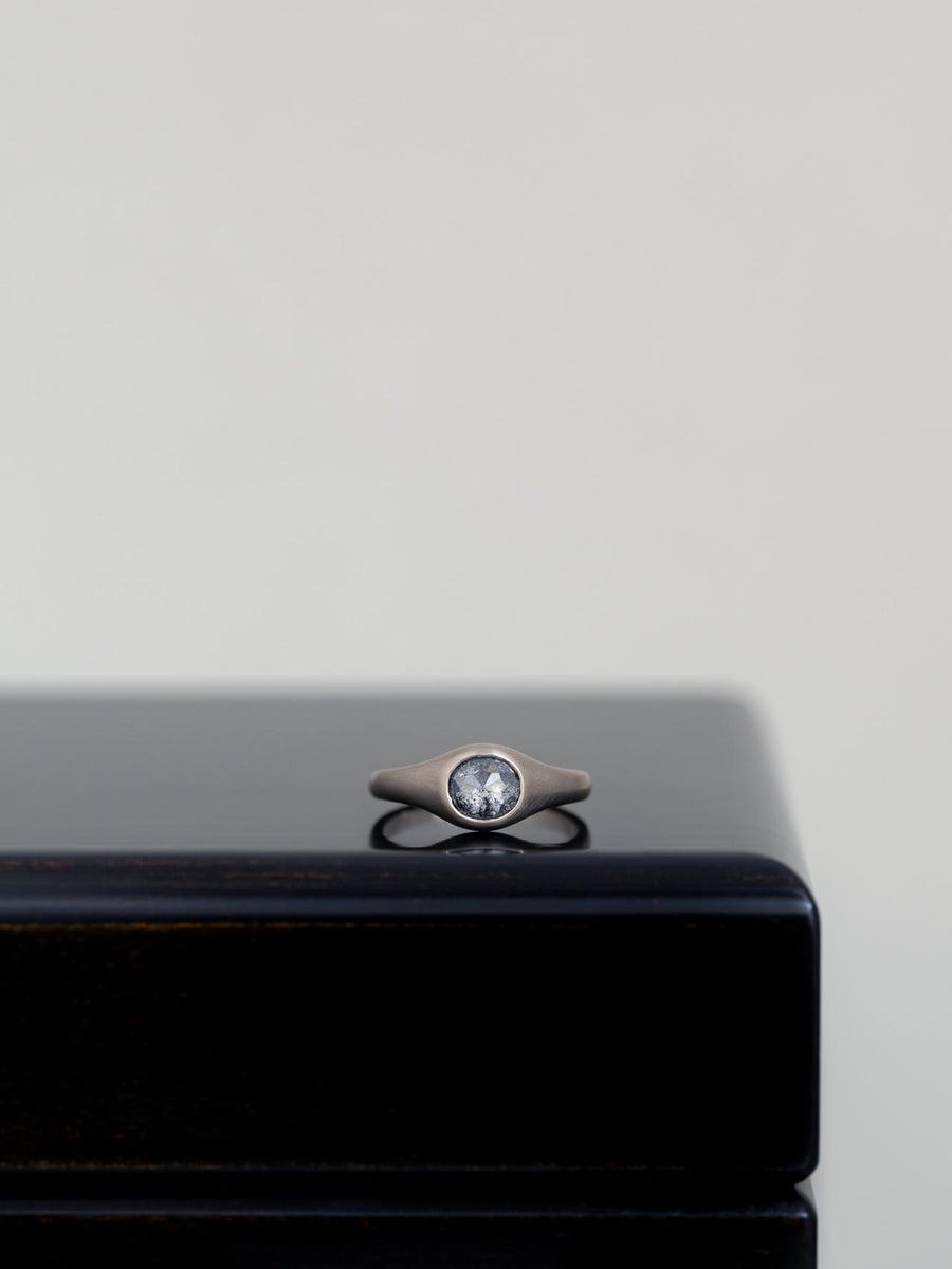 Old cut diamond ring _ 24AWR04 / 現品