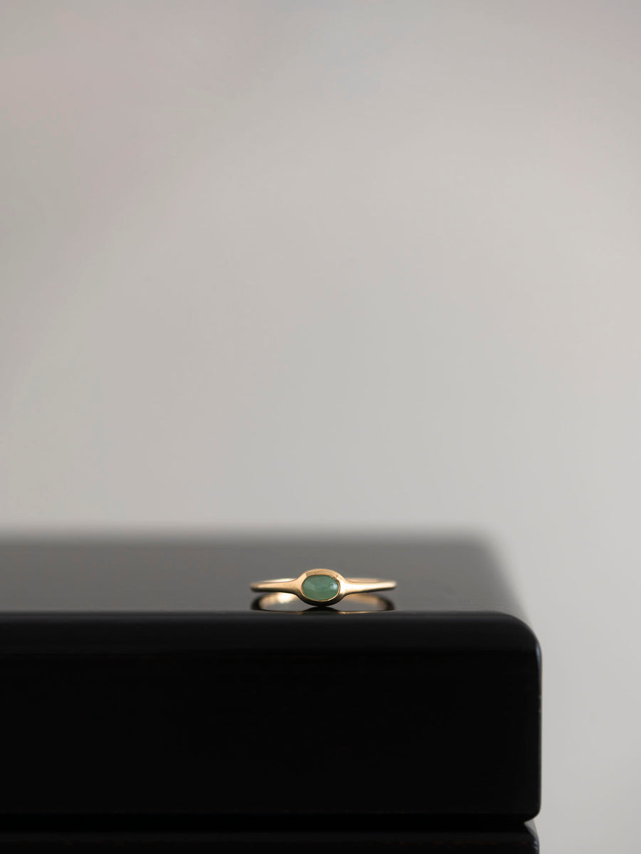 Jade petit ring _ 22SS LABO / 現品
