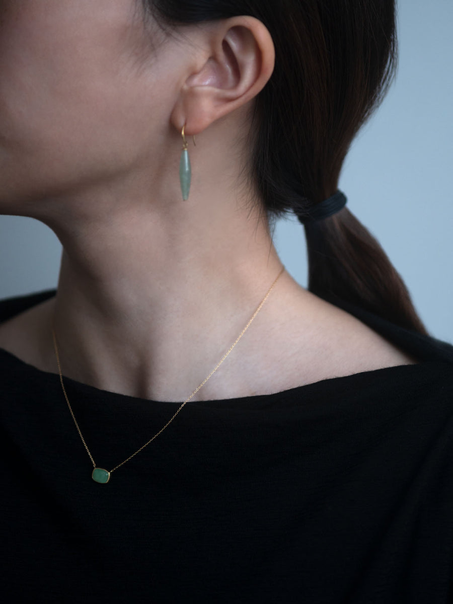 LABO Jade midi necklace / 現品