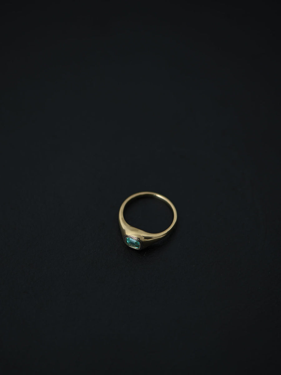 ‘21AW LABO Emerald ring Ⅺ / 現品