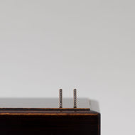 mederu jewelry メデルジュエリー　ピアス　bar pierce Plain diamond bar pierce -WG- / 現品 – MEDERU