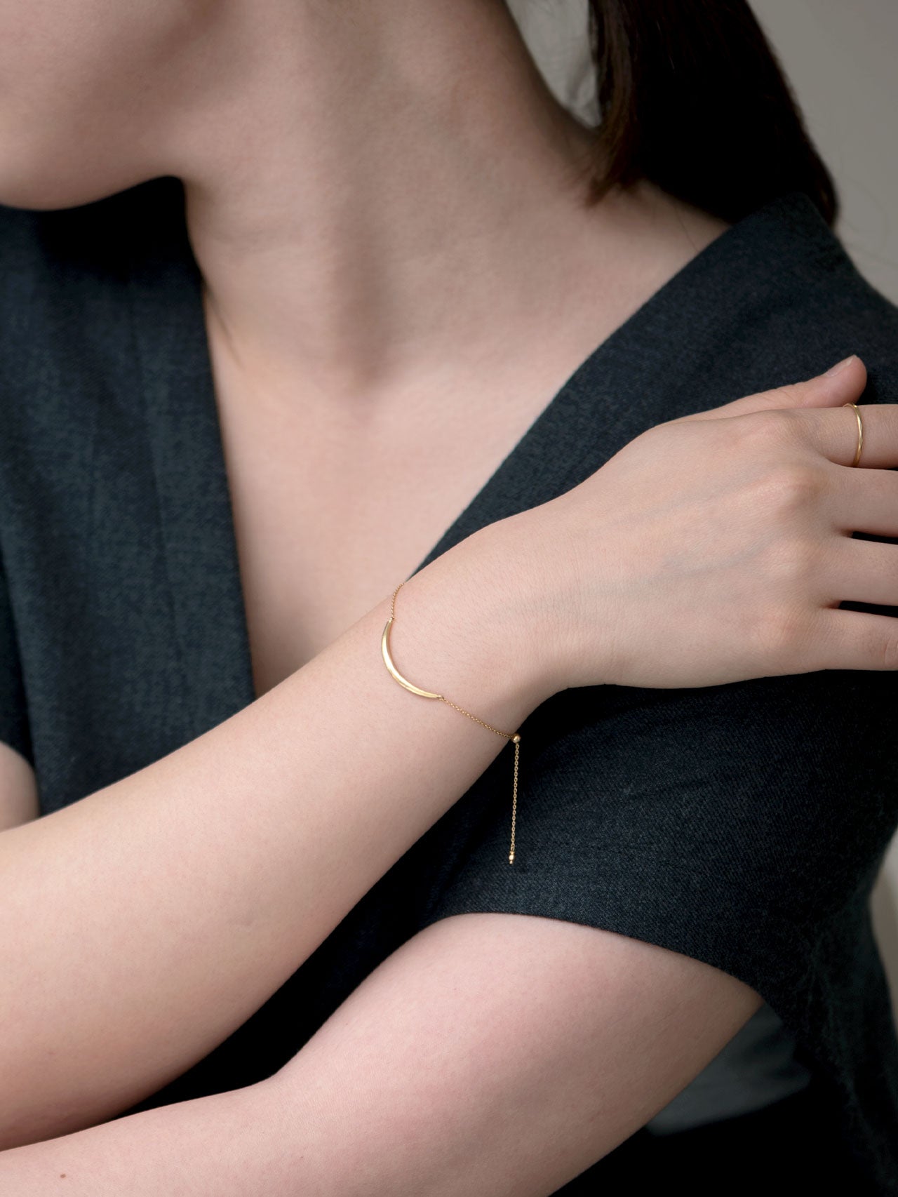 Nude bar bracelet – mederu jewelry