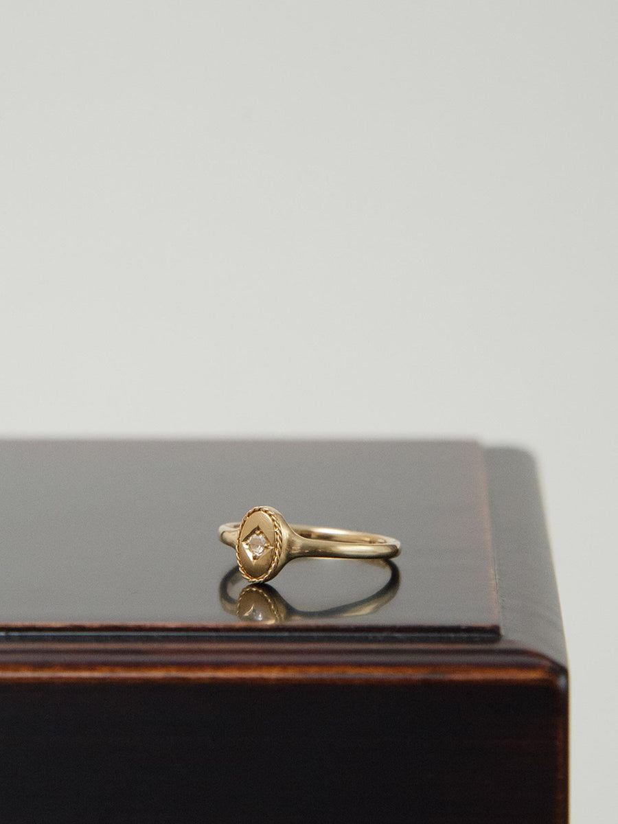 Signet diamond ring Ⅴ / 現品