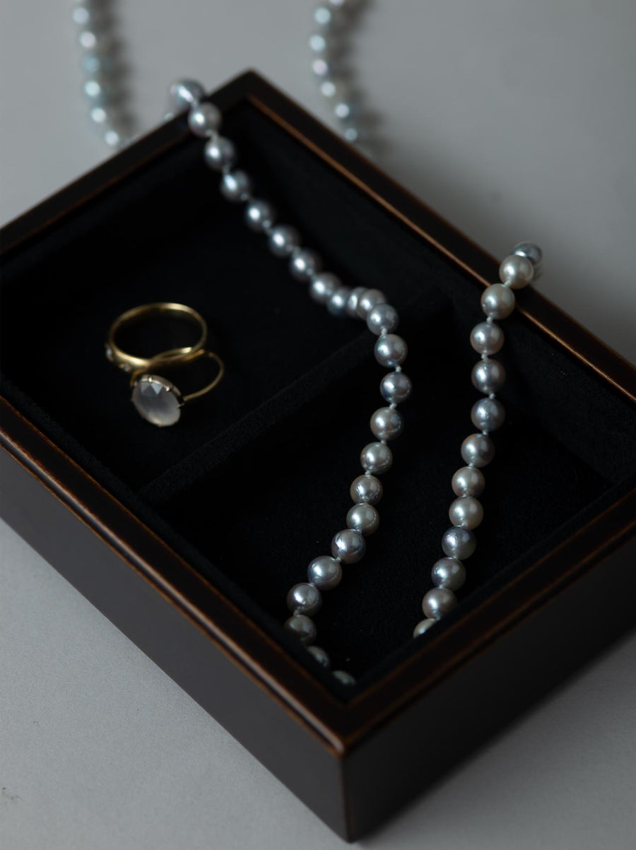 Pearl middle necklace Ⅰ / 現品