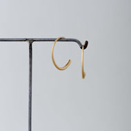 mederu jewelry Couleur ピアス　メデルジュエリー Nude hoop pierce L / 現品 – MEDERU