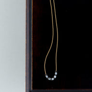 Leger diamond necklace -rosecut- Ⅱ / 現品 – MEDERU