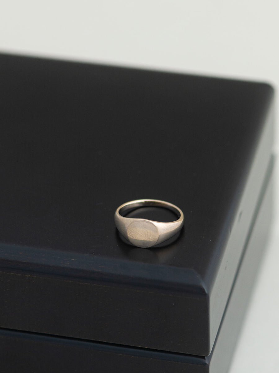 WG Signet ring - round - _ LABO 22AWR01 / 現品