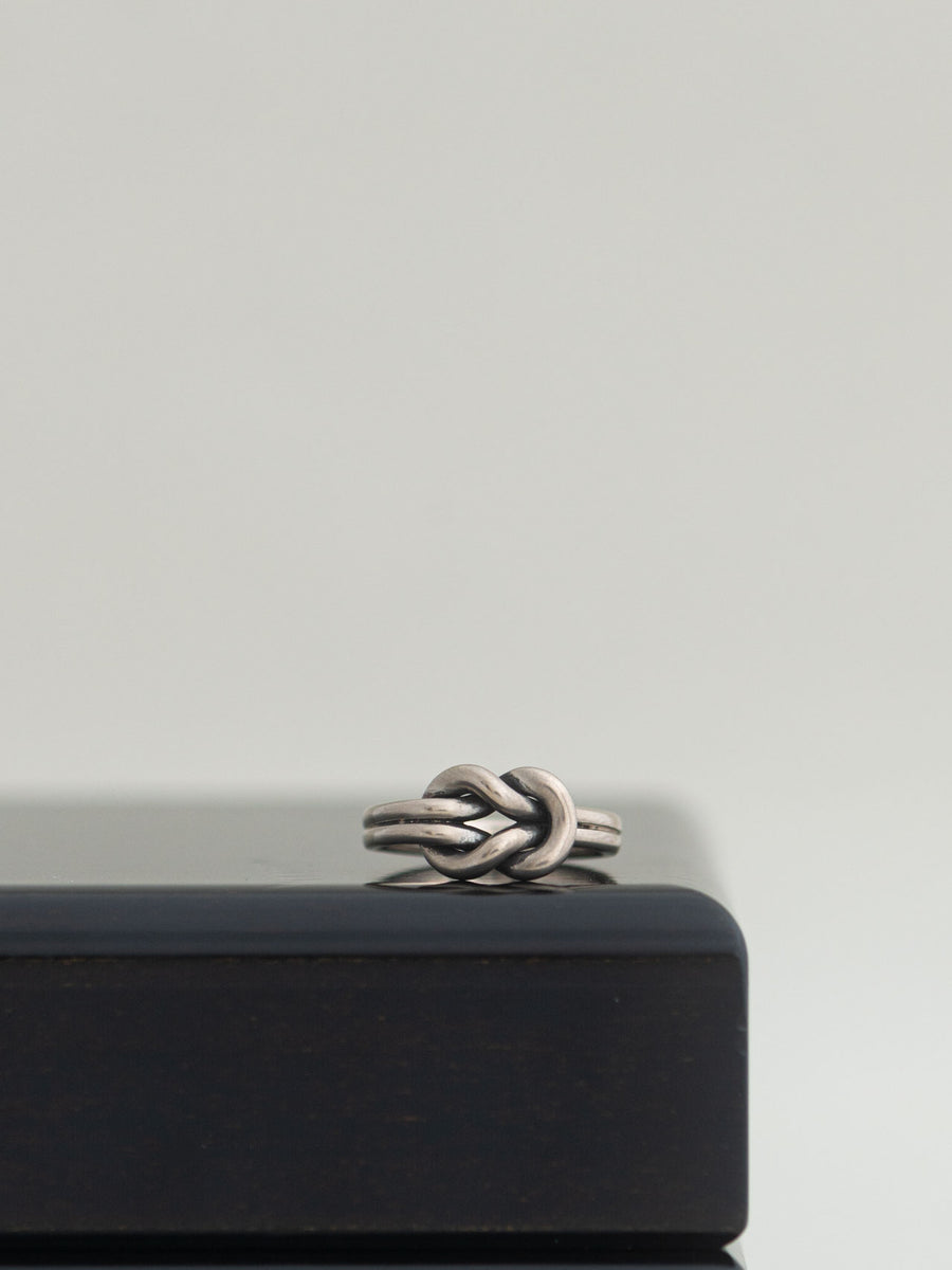 WG knot ring -square knot-  _ LABO 22AWR12 / 現品