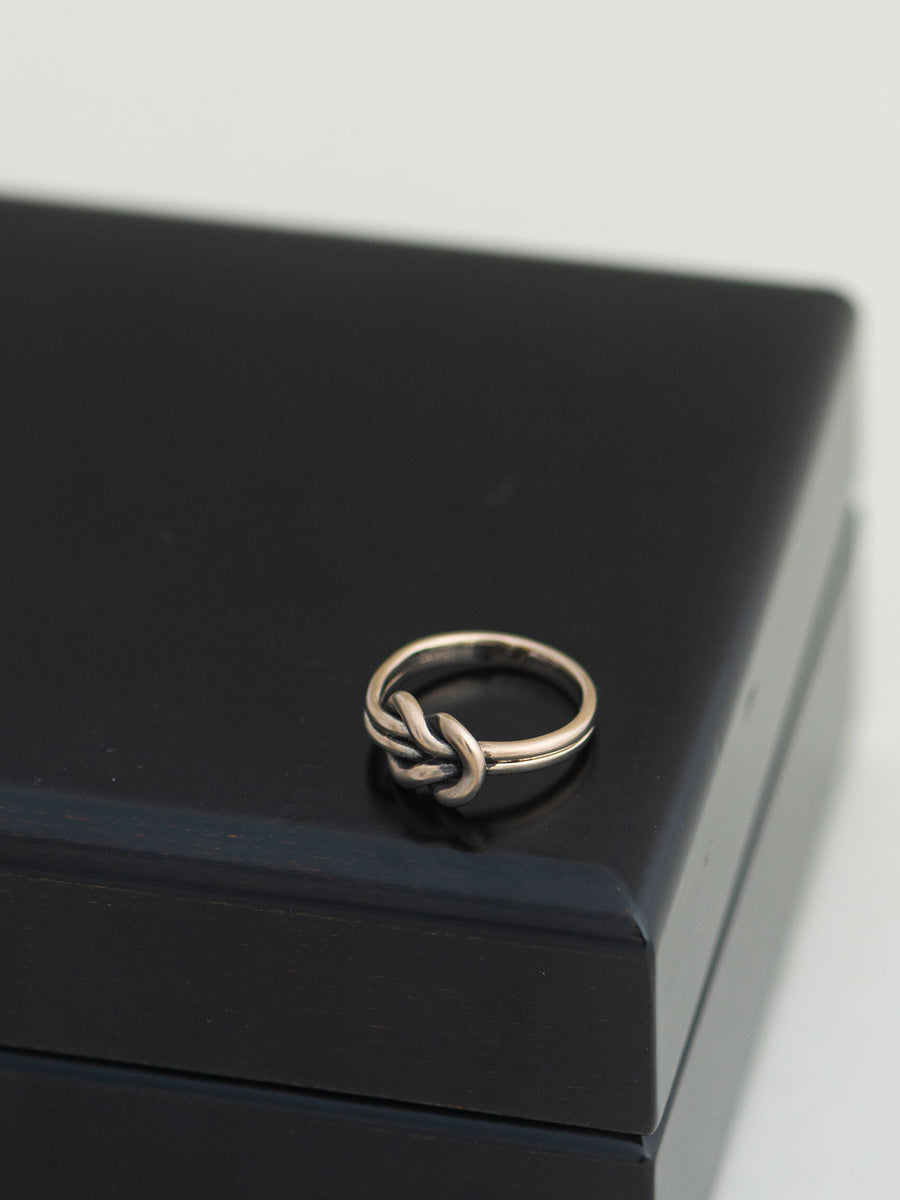 WG knot ring -square knot-  _ LABO 22AWR12 / 現品